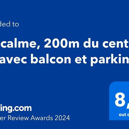 Au Calme, 200M Du Centre T2 Avec Balcon Et Parking Lägenhet Cassis Exteriör bild